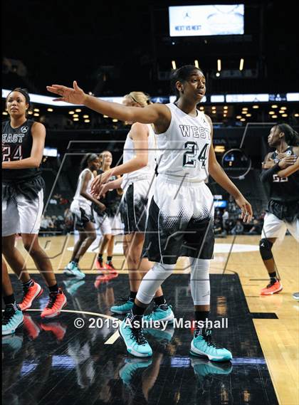 Thumbnail 3 in Jordan Brand Classic (Girls Game) photogallery.