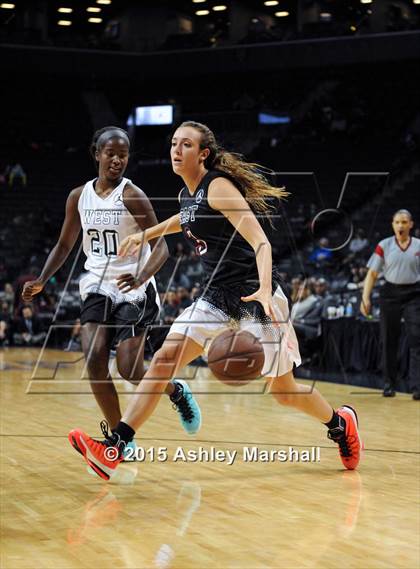 Thumbnail 3 in Jordan Brand Classic (Girls Game) photogallery.