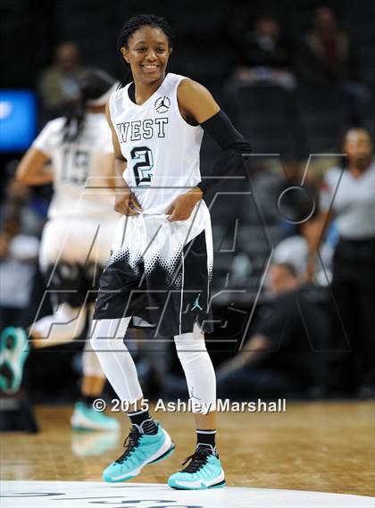 Thumbnail 2 in Jordan Brand Classic (Girls Game) photogallery.
