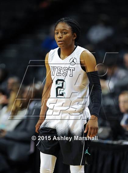 Thumbnail 2 in Jordan Brand Classic (Girls Game) photogallery.