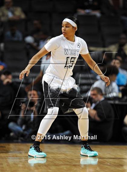 Thumbnail 2 in Jordan Brand Classic (Girls Game) photogallery.