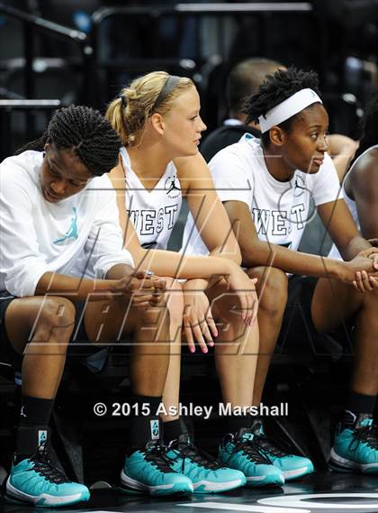 Thumbnail 2 in Jordan Brand Classic (Girls Game) photogallery.