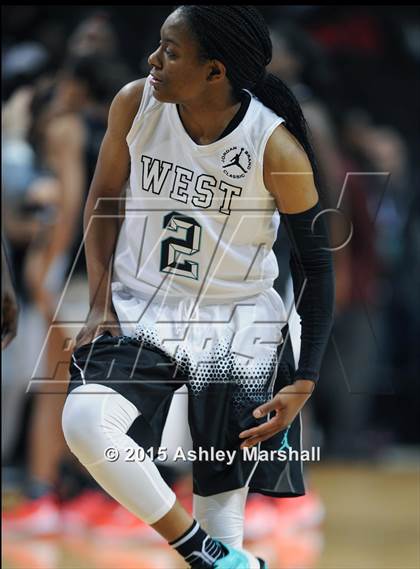 Thumbnail 2 in Jordan Brand Classic (Girls Game) photogallery.