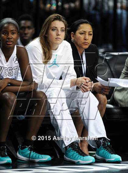 Thumbnail 3 in Jordan Brand Classic (Girls Game) photogallery.