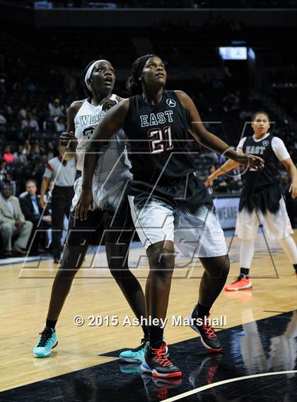Thumbnail 2 in Jordan Brand Classic (Girls Game) photogallery.