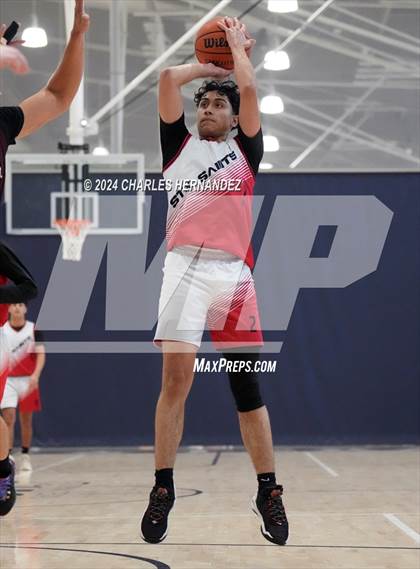 Thumbnail 2 in STX vs CHSA HomeSchool (NCHBC South Texas District Championships) photogallery.