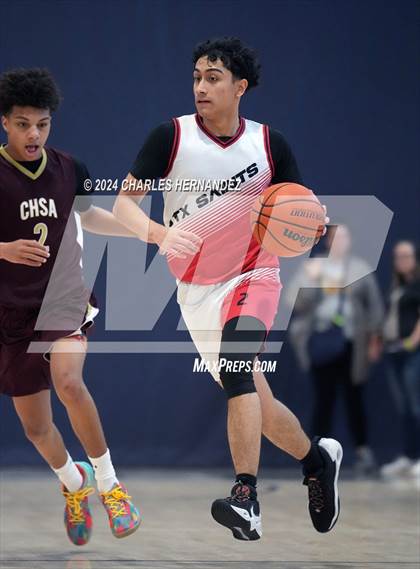 Thumbnail 1 in STX vs CHSA HomeSchool (NCHBC South Texas District Championships) photogallery.