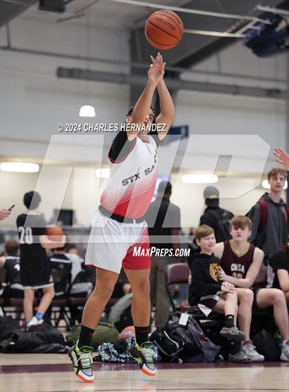 Thumbnail 2 in STX vs CHSA HomeSchool (NCHBC South Texas District Championships) photogallery.