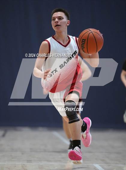 Thumbnail 3 in STX vs CHSA HomeSchool (NCHBC South Texas District Championships) photogallery.