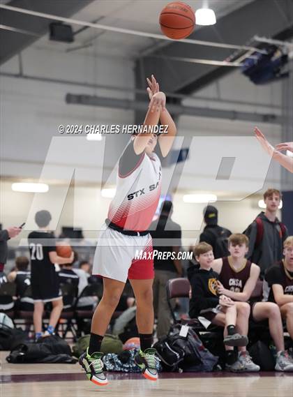 Thumbnail 3 in STX vs CHSA HomeSchool (NCHBC South Texas District Championships) photogallery.