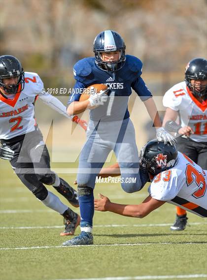 Thumbnail 1 in Wells @ Virginia City (NIAA 1A League Playoff) photogallery.