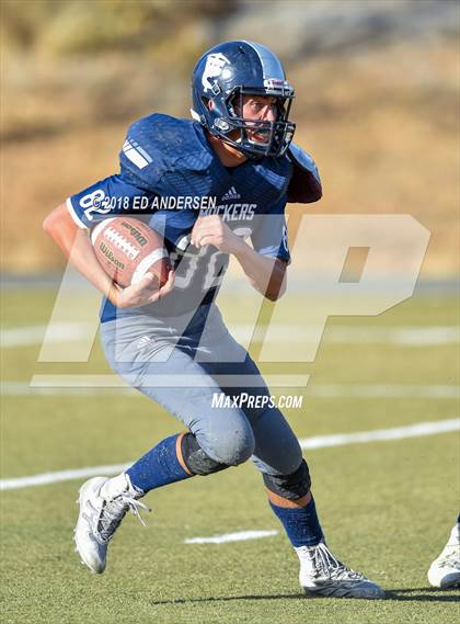 Thumbnail 1 in Wells @ Virginia City (NIAA 1A League Playoff) photogallery.