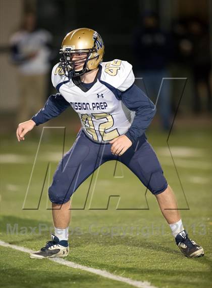 Thumbnail 3 in Mission Prep vs. St. Genevieve (CIF SS Playoffs) photogallery.