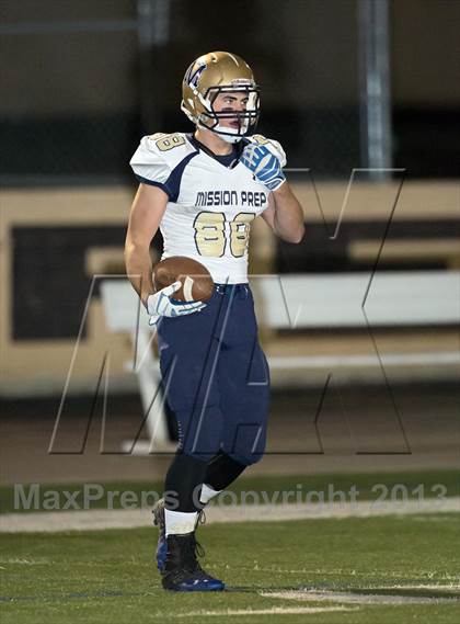 Thumbnail 1 in Mission Prep vs. St. Genevieve (CIF SS Playoffs) photogallery.