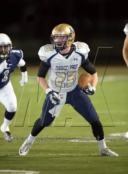 Thumbnail 3 in Mission Prep vs. St. Genevieve (CIF SS Playoffs) photogallery.