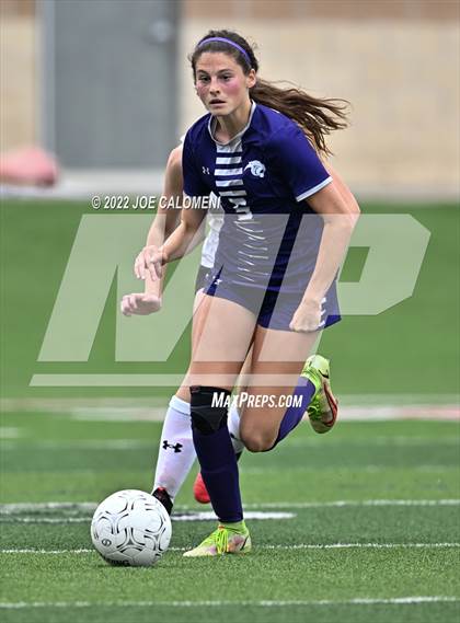 Thumbnail 3 in Ridge Point vs Rockwall (UIL 6A Girls Soccer State Semifinal) photogallery.
