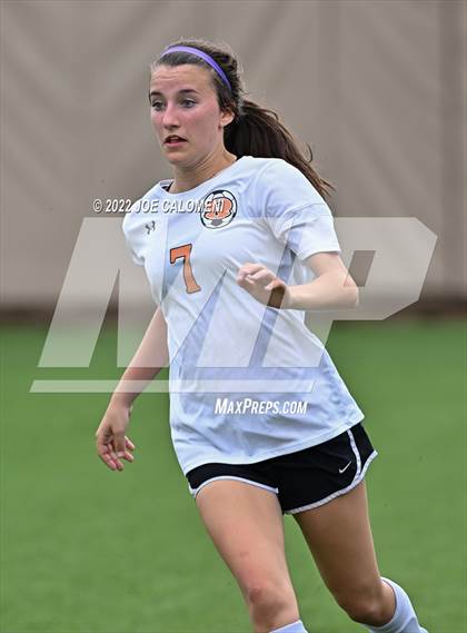 Thumbnail 3 in Ridge Point vs Rockwall (UIL 6A Girls Soccer State Semifinal) photogallery.