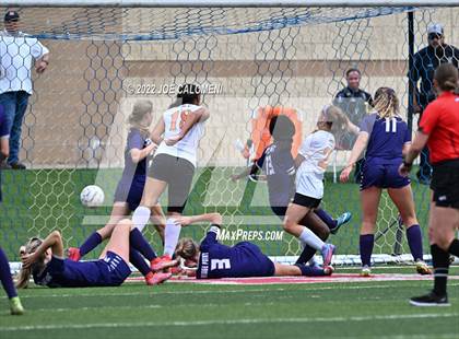 Thumbnail 3 in Ridge Point vs Rockwall (UIL 6A Girls Soccer State Semifinal) photogallery.