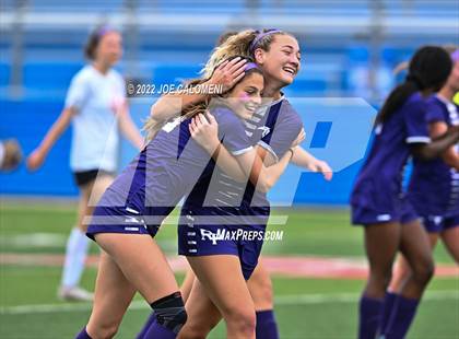 Thumbnail 3 in Ridge Point vs Rockwall (UIL 6A Girls Soccer State Semifinal) photogallery.