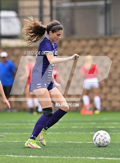 Thumbnail 3 in Ridge Point vs Rockwall (UIL 6A Girls Soccer State Semifinal) photogallery.
