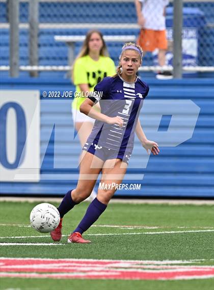 Thumbnail 2 in Ridge Point vs Rockwall (UIL 6A Girls Soccer State Semifinal) photogallery.
