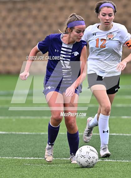 Thumbnail 1 in Ridge Point vs Rockwall (UIL 6A Girls Soccer State Semifinal) photogallery.