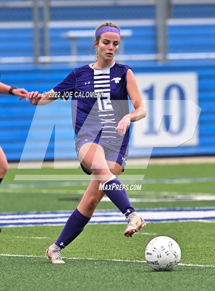 Thumbnail 1 in Ridge Point vs Rockwall (UIL 6A Girls Soccer State Semifinal) photogallery.