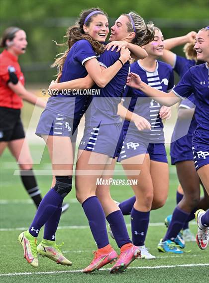 Thumbnail 2 in Ridge Point vs Rockwall (UIL 6A Girls Soccer State Semifinal) photogallery.
