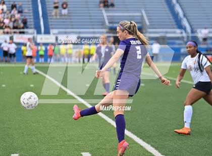 Thumbnail 2 in Ridge Point vs Rockwall (UIL 6A Girls Soccer State Semifinal) photogallery.