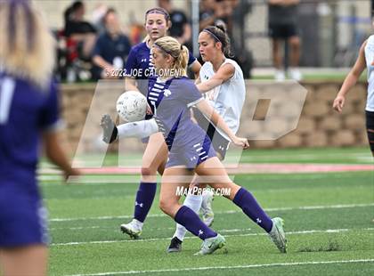 Thumbnail 3 in Ridge Point vs Rockwall (UIL 6A Girls Soccer State Semifinal) photogallery.