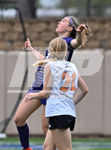Thumbnail 3 in Ridge Point vs Rockwall (UIL 6A Girls Soccer State Semifinal) photogallery.