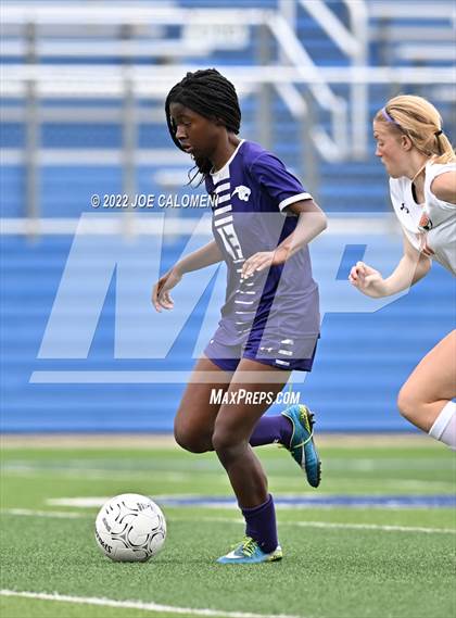 Thumbnail 1 in Ridge Point vs Rockwall (UIL 6A Girls Soccer State Semifinal) photogallery.