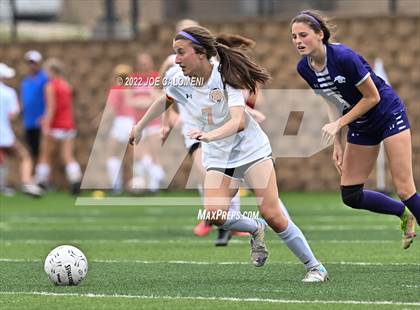 Thumbnail 2 in Ridge Point vs Rockwall (UIL 6A Girls Soccer State Semifinal) photogallery.