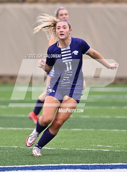 Thumbnail 2 in Ridge Point vs Rockwall (UIL 6A Girls Soccer State Semifinal) photogallery.