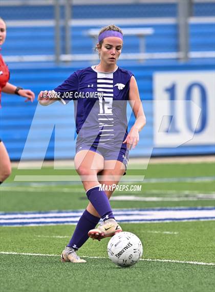Thumbnail 3 in Ridge Point vs Rockwall (UIL 6A Girls Soccer State Semifinal) photogallery.