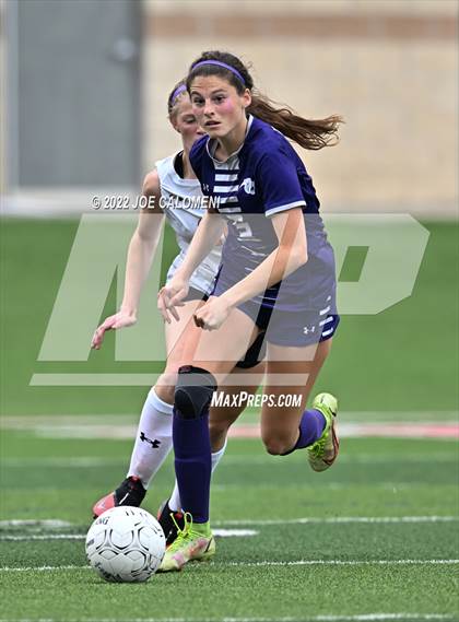 Thumbnail 2 in Ridge Point vs Rockwall (UIL 6A Girls Soccer State Semifinal) photogallery.