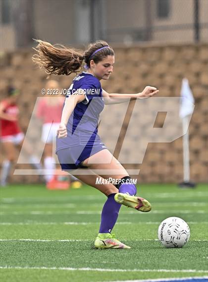 Thumbnail 1 in Ridge Point vs Rockwall (UIL 6A Girls Soccer State Semifinal) photogallery.