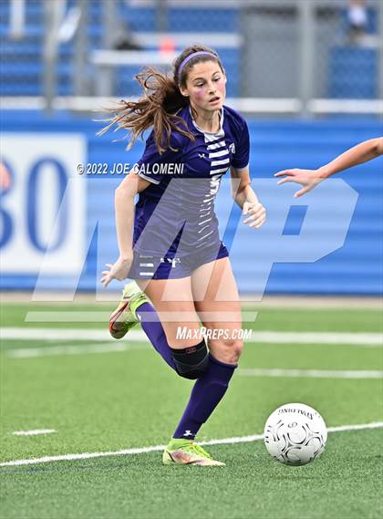 Thumbnail 3 in Ridge Point vs Rockwall (UIL 6A Girls Soccer State Semifinal) photogallery.