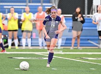 Thumbnail 3 in Ridge Point vs Rockwall (UIL 6A Girls Soccer State Semifinal) photogallery.