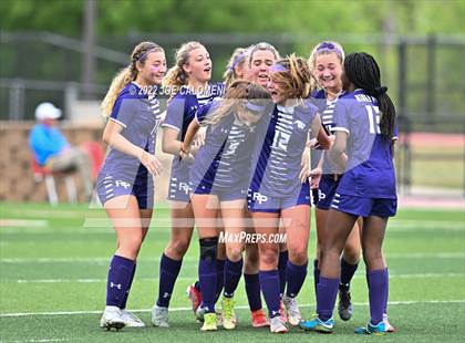 Thumbnail 3 in Ridge Point vs Rockwall (UIL 6A Girls Soccer State Semifinal) photogallery.
