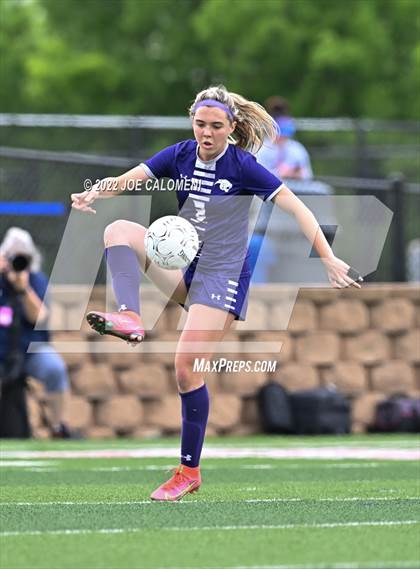 Thumbnail 3 in Ridge Point vs Rockwall (UIL 6A Girls Soccer State Semifinal) photogallery.