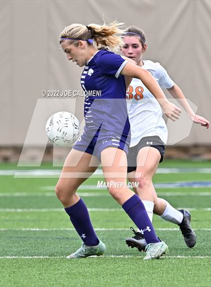 Thumbnail 3 in Ridge Point vs Rockwall (UIL 6A Girls Soccer State Semifinal) photogallery.