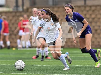 Thumbnail 1 in Ridge Point vs Rockwall (UIL 6A Girls Soccer State Semifinal) photogallery.