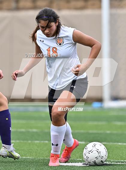 Thumbnail 1 in Ridge Point vs Rockwall (UIL 6A Girls Soccer State Semifinal) photogallery.