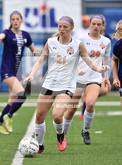 Thumbnail 1 in Ridge Point vs Rockwall (UIL 6A Girls Soccer State Semifinal) photogallery.