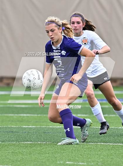 Thumbnail 2 in Ridge Point vs Rockwall (UIL 6A Girls Soccer State Semifinal) photogallery.