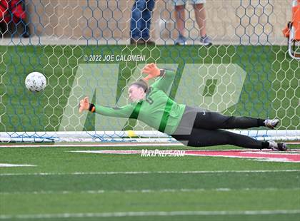 Thumbnail 3 in Ridge Point vs Rockwall (UIL 6A Girls Soccer State Semifinal) photogallery.