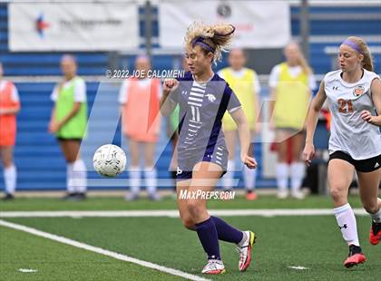 Thumbnail 2 in Ridge Point vs Rockwall (UIL 6A Girls Soccer State Semifinal) photogallery.