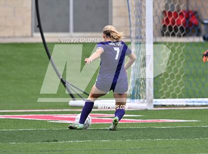 Thumbnail 2 in Ridge Point vs Rockwall (UIL 6A Girls Soccer State Semifinal) photogallery.