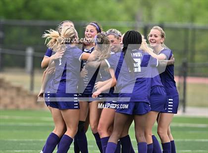 Thumbnail 1 in Ridge Point vs Rockwall (UIL 6A Girls Soccer State Semifinal) photogallery.
